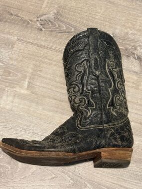 Corral Leather Cowboy Boot Interior Stamp
